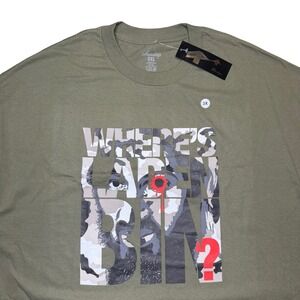 Where's Osama Bin Laden x Sneaktip military rap shirt